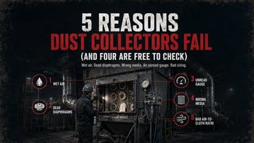 5 Reasons Dust Collectors Fail (And Four Are Free to Check)